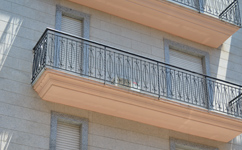 Chaque appartement a un balcon en plein air
